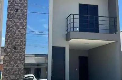 Casa de condomínio para venda em condomínio jardim toscana de 178.00m² com 3 quartos, 1 suite e 2 garagens