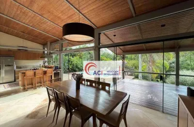 Casa de condomínio para venda em chácaras do peroba de 382.00m² com 5 quartos, 5 suites e 4 garagens