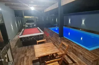 Sobrado para venda em matinhos de 240.00m² com 4 quartos e 4 garagens