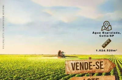 Terreno para venda em água espraiada de 1024520000.00m²