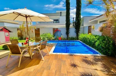 Casa de condomínio para venda em residencial sainte helene de 450.00m² com 3 quartos, 3 suites e 4 garagens