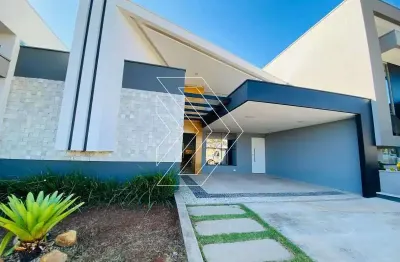 Casa de condomínio para venda e aluguel em residencial villa flora aquarius de 300.00m² com 3 quartos, 3 suites e 4 garagens