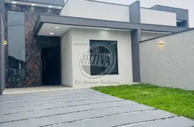 Casa para venda em matinhos de 75.00m² com 3 quartos, 1 suite e 2 garagens