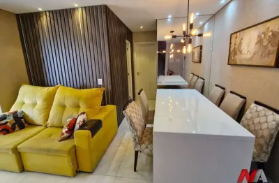 Apartamento para venda em santos dumont de 57.00m² com 2 quartos, 1 suite e 1 garagem