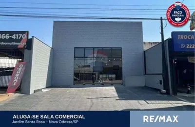 Sala comercial para alugar em jardim santa rosa de 225.00m²