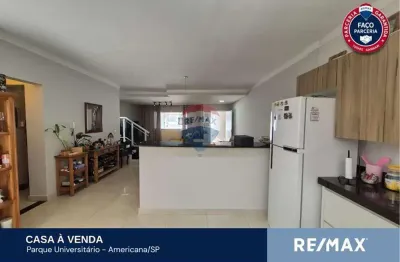 Casa para venda em parque universitário de 153.66m² com 3 quartos, 1 suite e 2 garagens