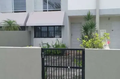 Sobrado para venda em matinhos de 129.00m² com 3 quartos, 1 suite e 2 garagens