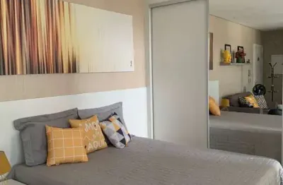 Apartamento para alugar em loteamento mogilar de 43.00m² com 1 quarto, 1 suite e 1 garagem