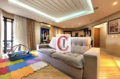 Apartamento para venda em jardim de 207.00m² com 4 quartos, 2 suites e 3 garagens