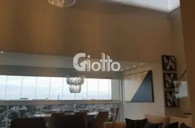 Cobertura para venda em parque monte líbano de 217.00m² com 3 quartos, 3 suites e 3 garagens