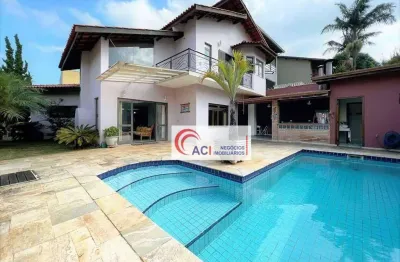 Casa de condomínio para venda em granja viana de 360.00m² com 3 quartos, 3 suites e 4 garagens