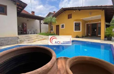 Casa de condomínio para venda em granja viana de 361.00m² com 3 quartos, 1 suite e 4 garagens