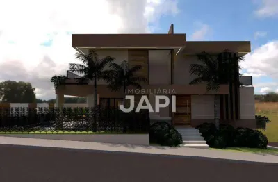 Casa de condomínio para venda em recanto quarto centenário de 280.00m² com 3 quartos, 3 suites e 6 garagens