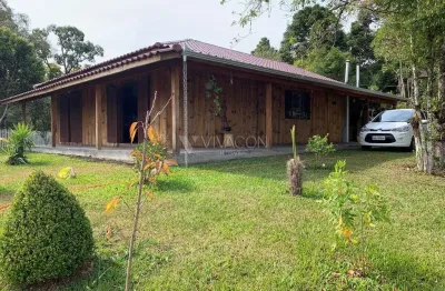 Chácara para venda em agudos do sul de 280.00m² com 3 quartos, 1 suite e 5 garagens