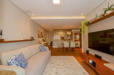 Apartamento para venda em ahú de 117.00m² com 3 quartos, 1 suite e 2 garagens