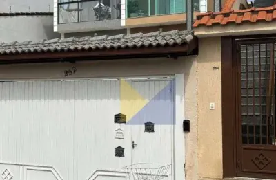 Sobrado para venda em jardim rosa de franca de 146.00m² com 3 quartos, 1 suite e 3 garagens