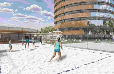 Studio para venda em barra da tijuca de 40.00m² com 1 quarto e 1 garagem
