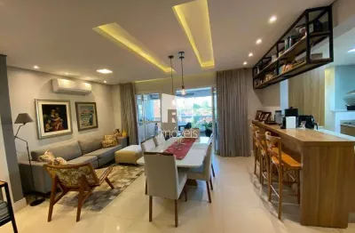 Apartamento para venda e aluguel em jardim botânico de 127.00m² com 3 quartos, 3 suites e 2 garagens