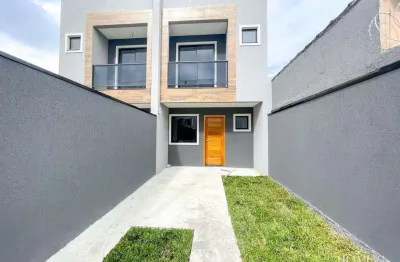 Sobrado para venda em sítio cercado de 86.00m² com 3 quartos, 1 suite e 2 garagens