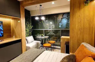 Apartamento para venda em brooklin de 31.00m² com 1 quarto