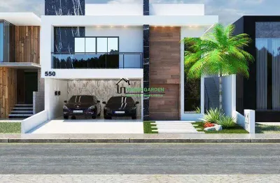 Casa para venda em recanto iv centenário de 217.00m² com 3 quartos, 3 suites e 4 garagens