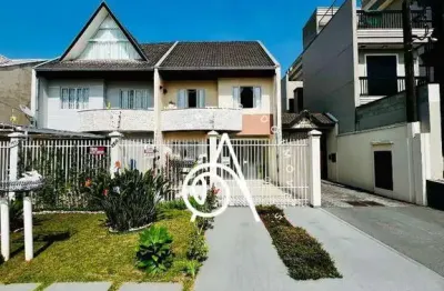 Sobrado para venda em boqueirão de 113.00m² com 3 quartos, 1 suite e 2 garagens