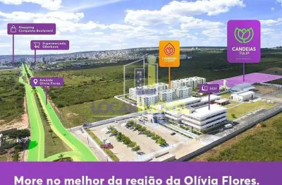 Apartamento para venda em universidade de 44.00m² com 2 quartos e 1 garagem
