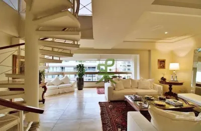 Cobertura para venda em jardim guedala de 354.00m² com 4 quartos, 3 suites e 4 garagens
