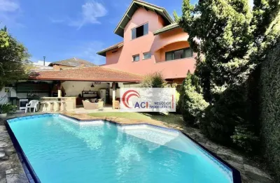 Casa de condomínio para venda em são paulo ii de 407.00m² com 4 quartos, 4 suites e 6 garagens