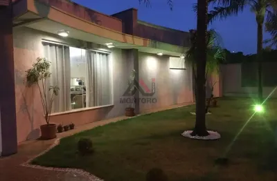 Casa de condomínio para venda em altos do jaraguá de 394.00m² com 3 quartos, 3 suites e 4 garagens