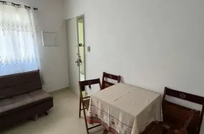 Kitnet para venda em canto do forte de 33.00m² com 1 quarto e 1 garagem
