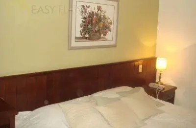 Flat para venda em higienópolis de 35.00m² com 1 quarto e 1 garagem