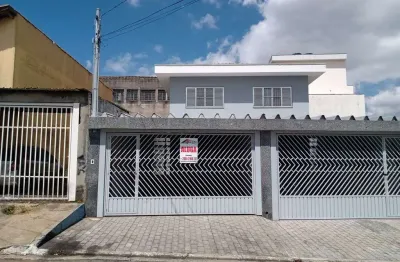 Sobrado para alugar em vila rio branco de 120.00m² com 3 quartos, 1 suite e 2 garagens