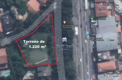 Terreno para venda em jardim marajoara de 1220.00m²