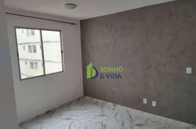Apartamento para venda em cidade satélite íris de 47.00m² com 2 quartos e 1 garagem