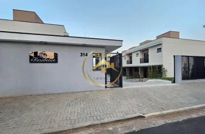 Casa de condomínio para venda em chácara primavera de 122.00m² com 3 quartos, 3 suites e 2 garagens