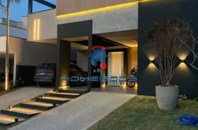 Casa de condomínio para venda em novo taquaral de 300.00m² com 3 quartos, 3 suites e 2 garagens