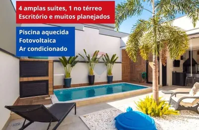 Casa de condomínio para venda em jardim residencial dona maria josé de 278.00m² com 4 quartos, 4 suites e 4 garagens