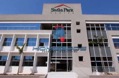 Sala comercial para venda em residencial sainte helene de 91.00m² com 2 garagens
