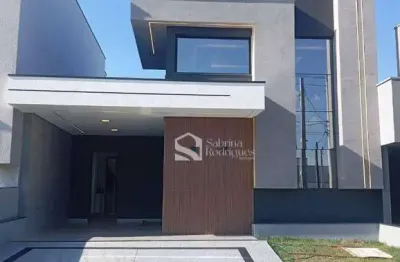 Casa de condomínio para venda em condomínio gran reserve de 208.00m² com 3 quartos, 3 suites e 3 garagens