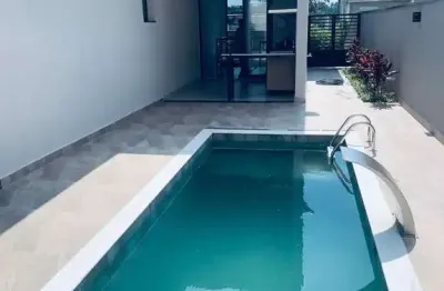 Casa de condomínio para venda em condomínio terra magna de 227.00m² com 3 quartos, 3 suites e 4 garagens