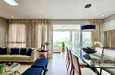 Apartamento para venda em brooklin de 134.00m² com 3 quartos, 3 suites e 2 garagens
