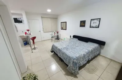Studio para alugar em vila marina de 45.00m² com 1 quarto e 1 garagem