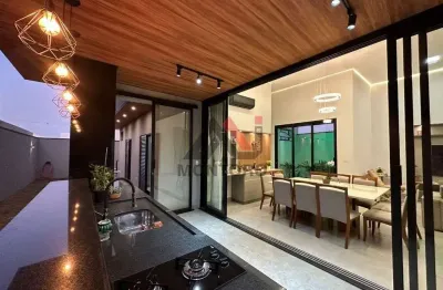 Casa de condomínio para venda em residencial village damha iii de 172.00m² com 3 quartos, 3 suites e 4 garagens