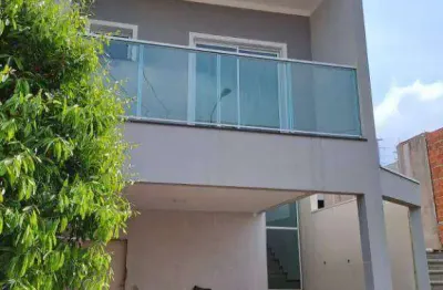 Sobrado para venda em jardim dos sabiás de 140.00m² com 3 quartos, 1 suite e 2 garagens