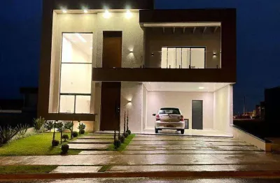Casa de condomínio para venda em residencial evidencias de 230.00m² com 3 quartos, 1 suite e 2 garagens