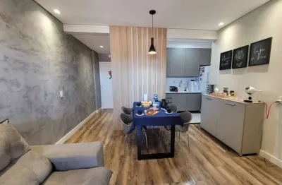 Apartamento para venda em chácara antonieta de 65.00m² com 2 quartos, 1 suite e 2 garagens