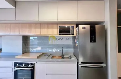 Apartamento para alugar em pinheiros de 57.00m² com 1 quarto, 1 suite e 2 garagens