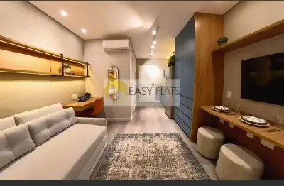 Apartamento para venda e aluguel em campo belo de 24.00m² com 1 quarto