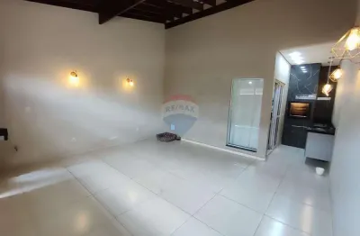Casa para venda em residencial real parque de 127.07m² com 3 quartos, 1 suite e 2 garagens